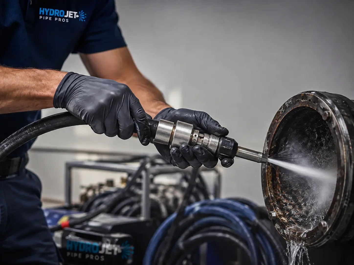 Hydro Jet Pipe Descaling in Omaha, IL